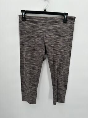 Lululemon Gray Space Dye Crops 20"// 8